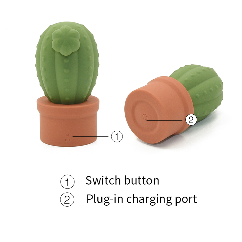 Flower Pot Cactus vibes FDA Silicone elegante pacote - Shenzhen Zhimo Technology Co., Ltd.