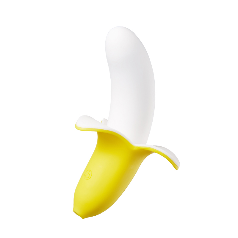 Vibrador massageador de clitóris estimulador do ponto G banana