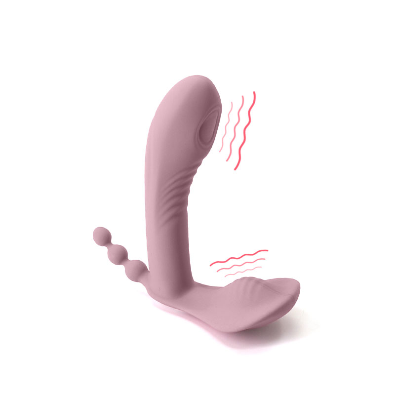 Vibrador anal de silicone colorido da mais alta qualidade para mulheres e homens