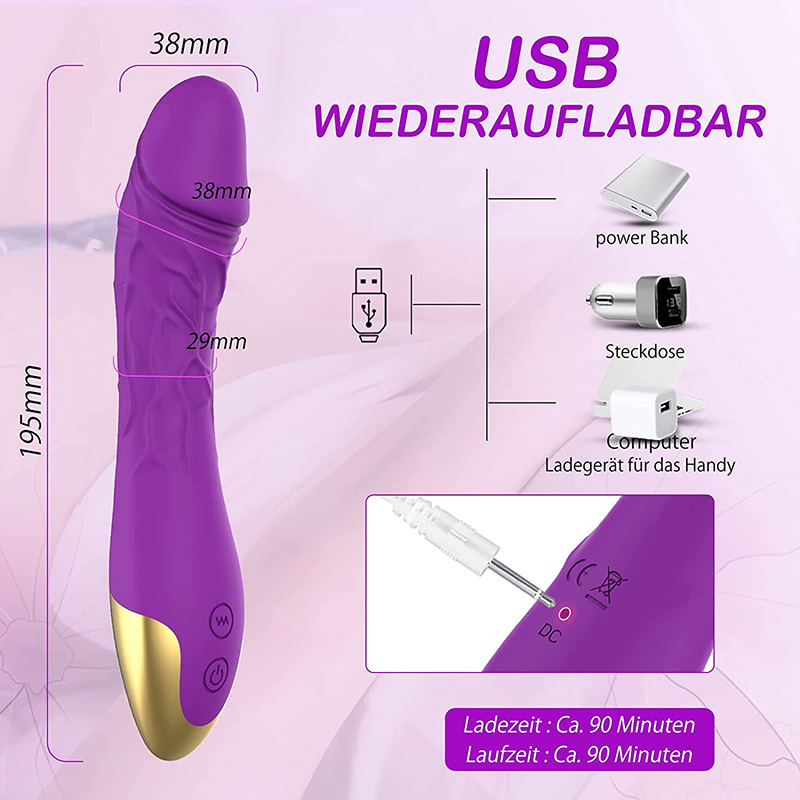 vibrador dildo de silício